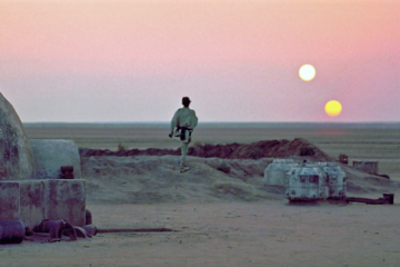 Tatooine exoplanet orbiting two suns
