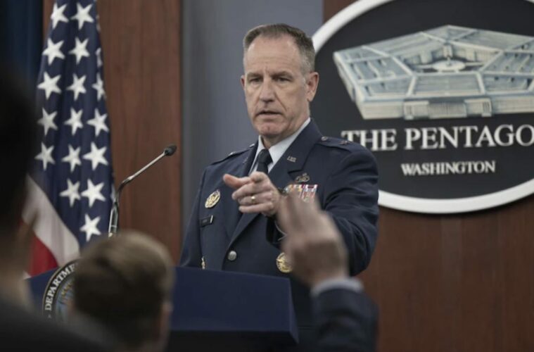 Pentagon Press Secretary Air Force Brig. Gen. Pat Ryder