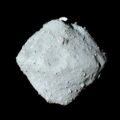 Asteroid Ryugu, photographed by the Japanese Hayabusa-2 spacecraft (Credit: JAXA).