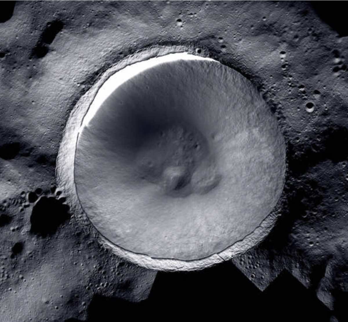 Shackleton crater