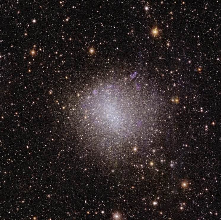 NGC 6822, uma galáxia irregular