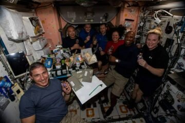 Thanksgiving in space