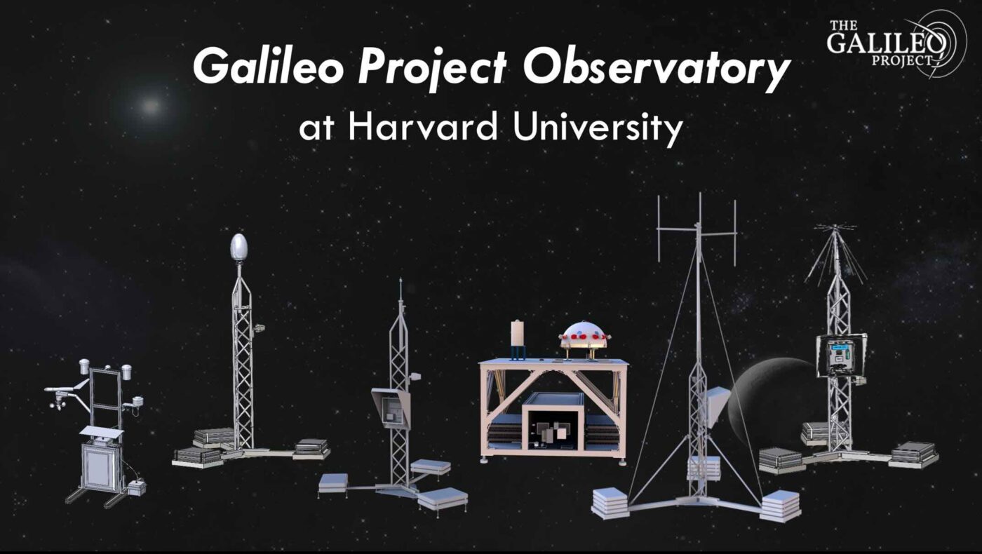 Uma coleção de sensores no Observatório do Projeto Galileo na Universidade de Harvard monitora todo o céu em infravermelho, óptico, rádio e áudio (Crédito: The Galileo Project).