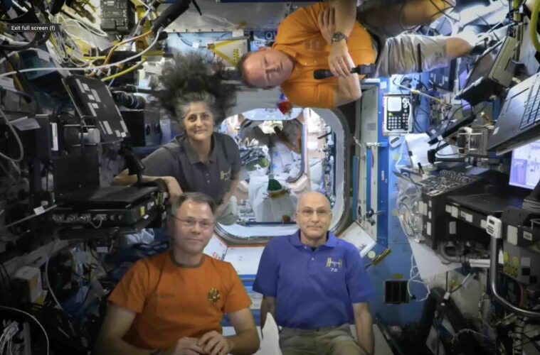 Thanksgiving in space