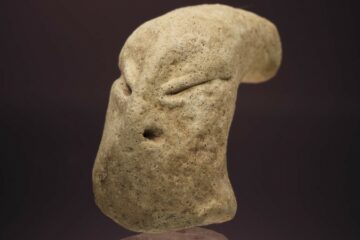 7500-year-old figurine with reptilian features