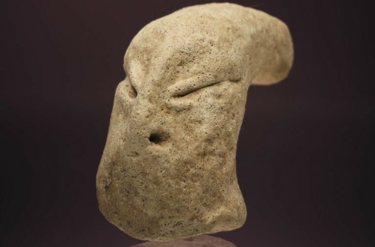 7500-year-old figurine with reptilian features